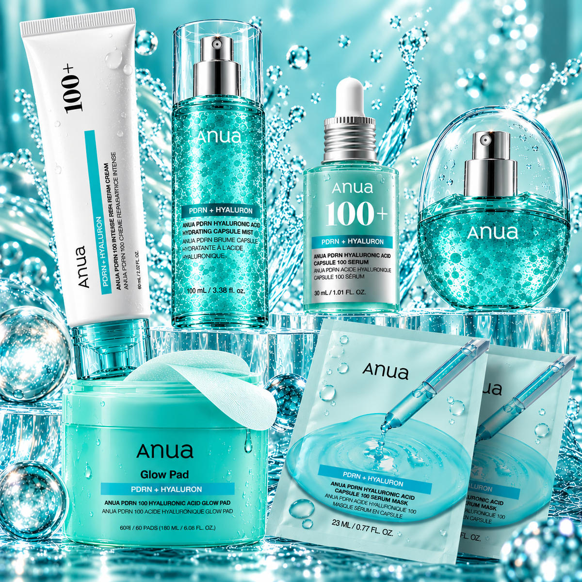 Anua PDRN Hyaluronic Acid Collection