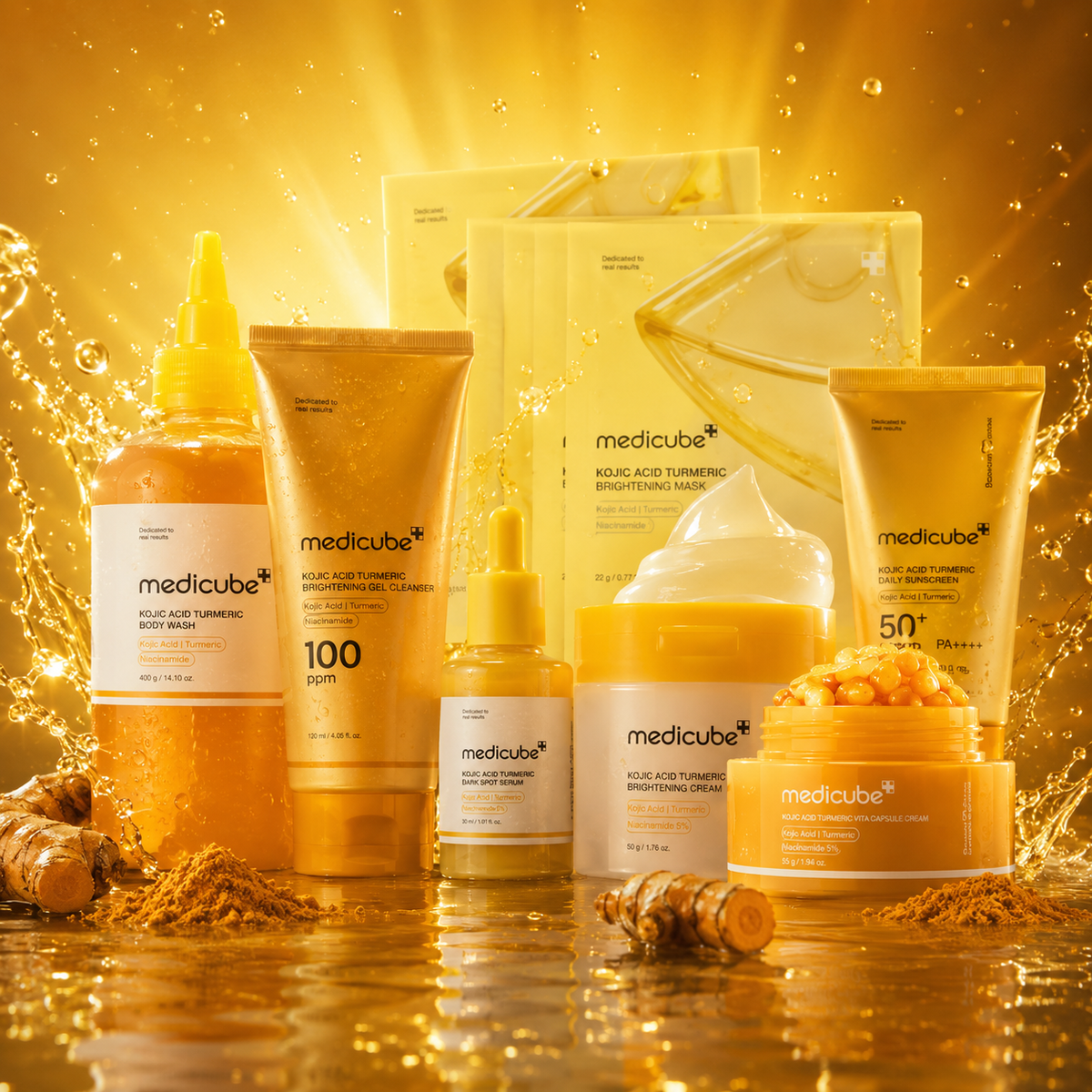 Medicube Kojic Acid Turmeric Collection