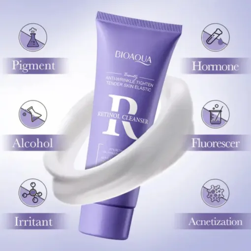 BIOAQUA Retinol Renewal Foam Cleanser