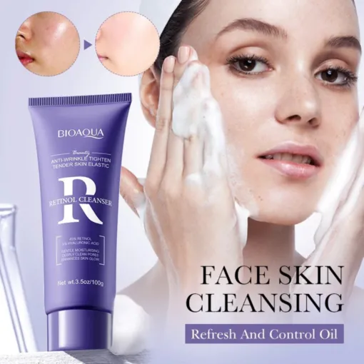 BIOAQUA Retinol Renewal Foam Cleanser