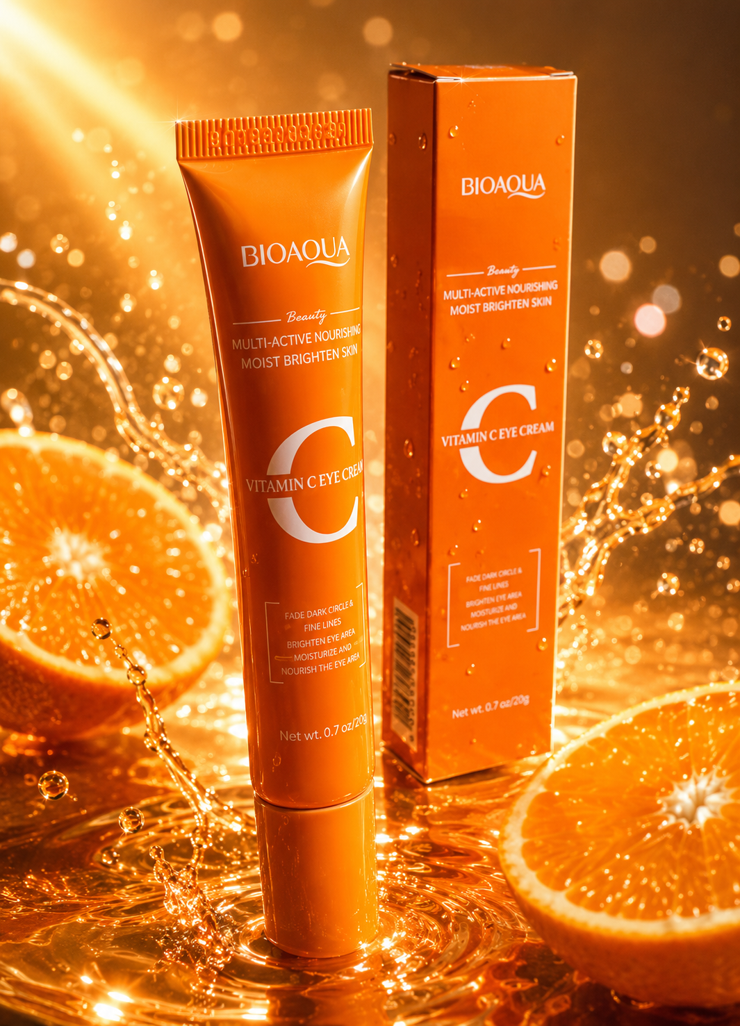 BIOAQUA Vitamin C Radiant Glow Duo (Serum & Eye Cream)