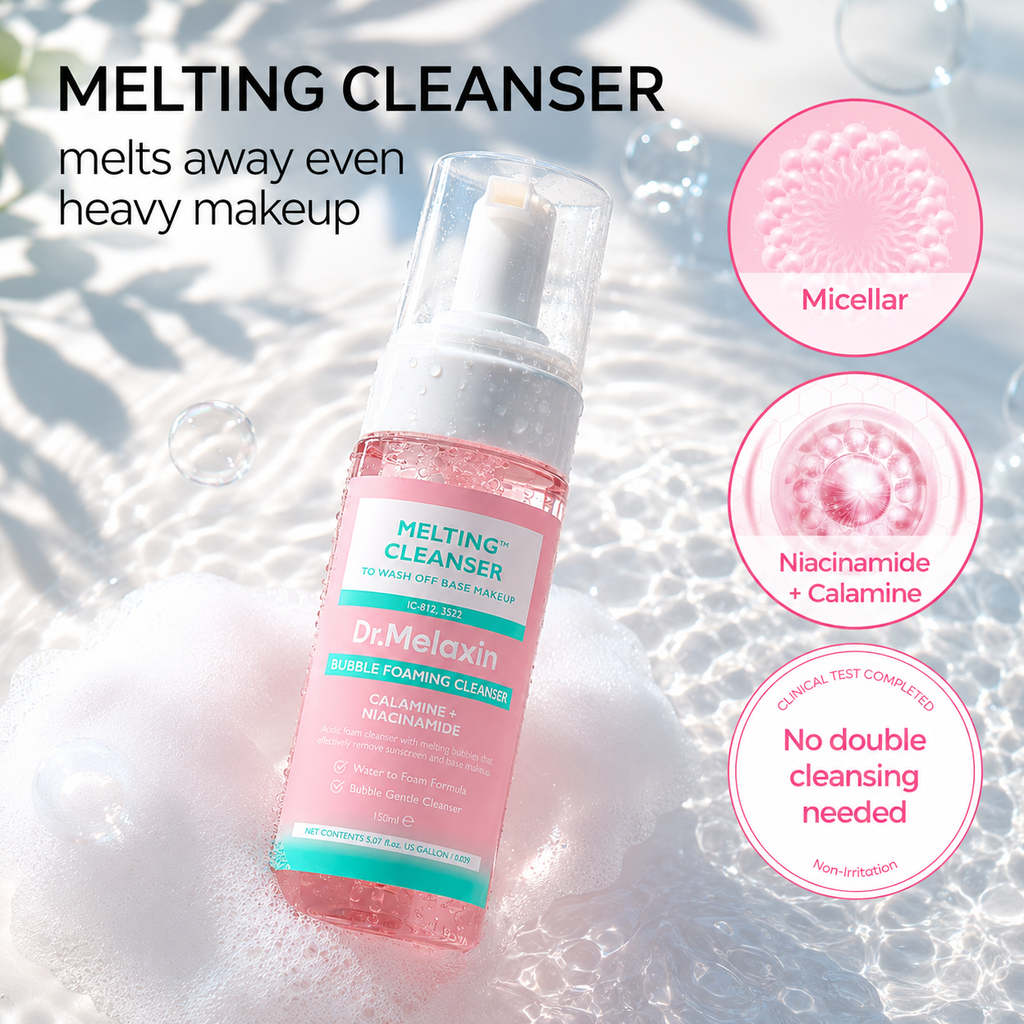 Dr. Melaxin Bubble Foaming Melting Cleanser