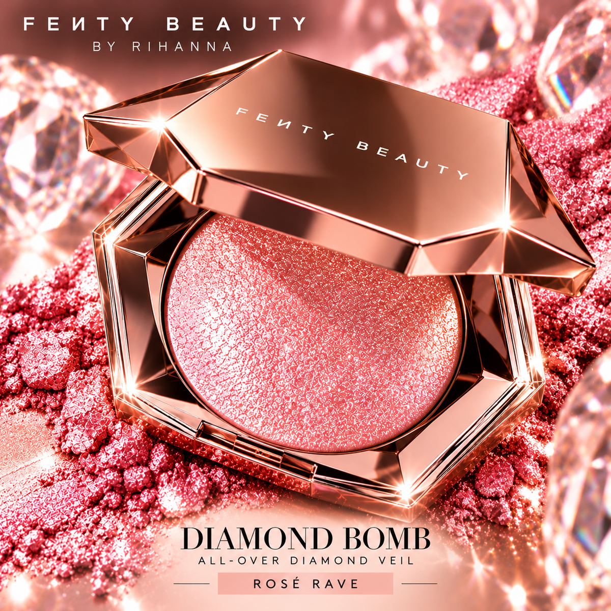 Fenty Beauty Diamond Bomb All-Over Diamond Veil Highlighter
