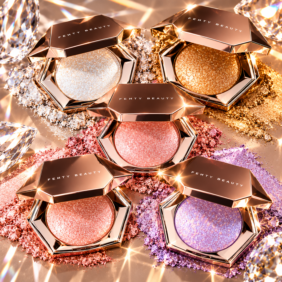 Fenty Beauty Diamond Bomb All-Over Diamond Veil Highlighter