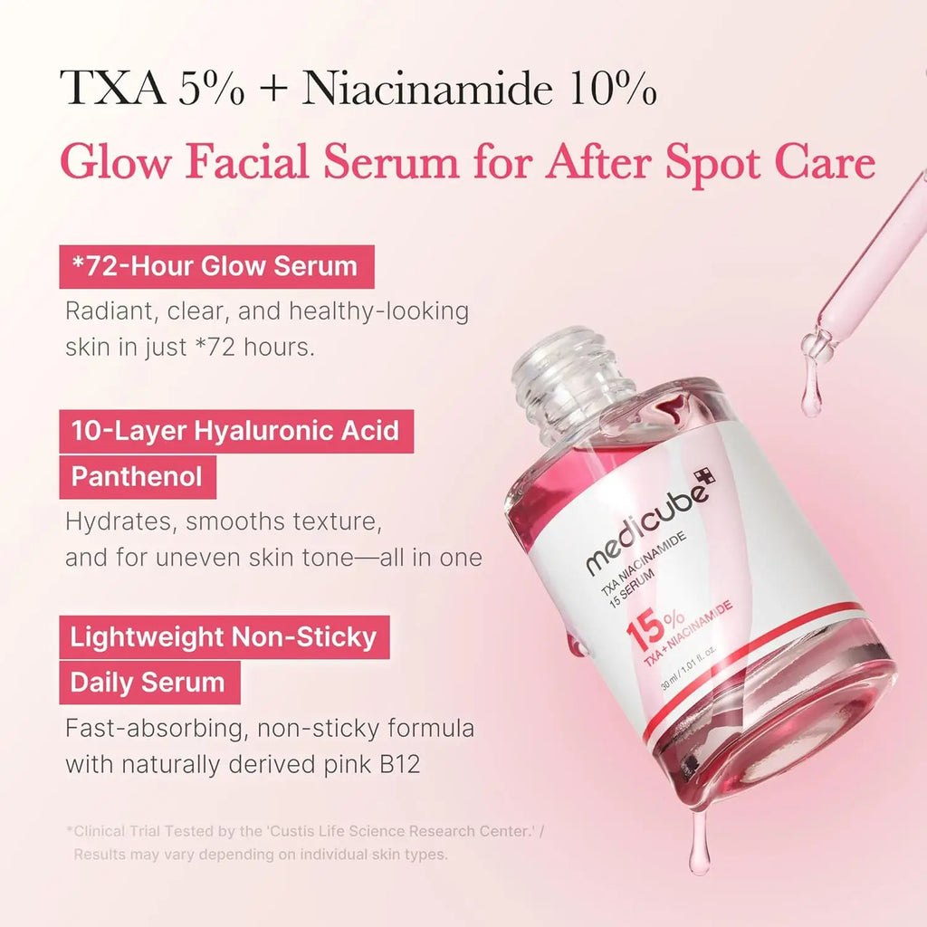 MEDICUBE TXA + Niacinamide Glow Facial Serum