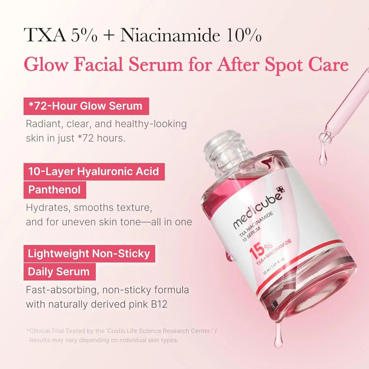 MEDICUBE TXA + Niacinamide Glow Facial Serum