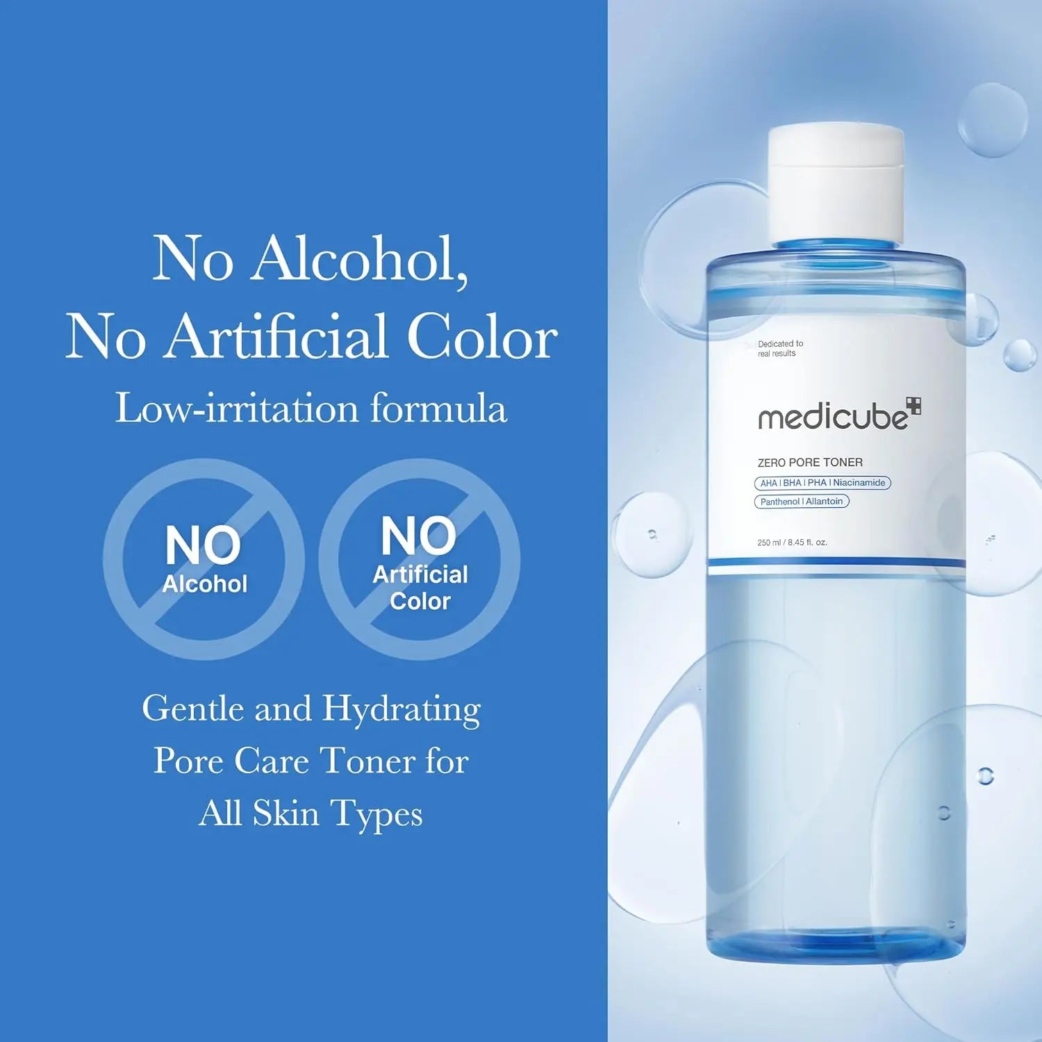 MEDICUBE Zero Pore Exfoliating Hydrating Toner