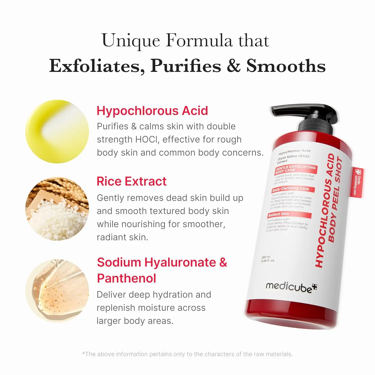 MEDICUBE Hypochlorous Acid Body Peel Shot Serum