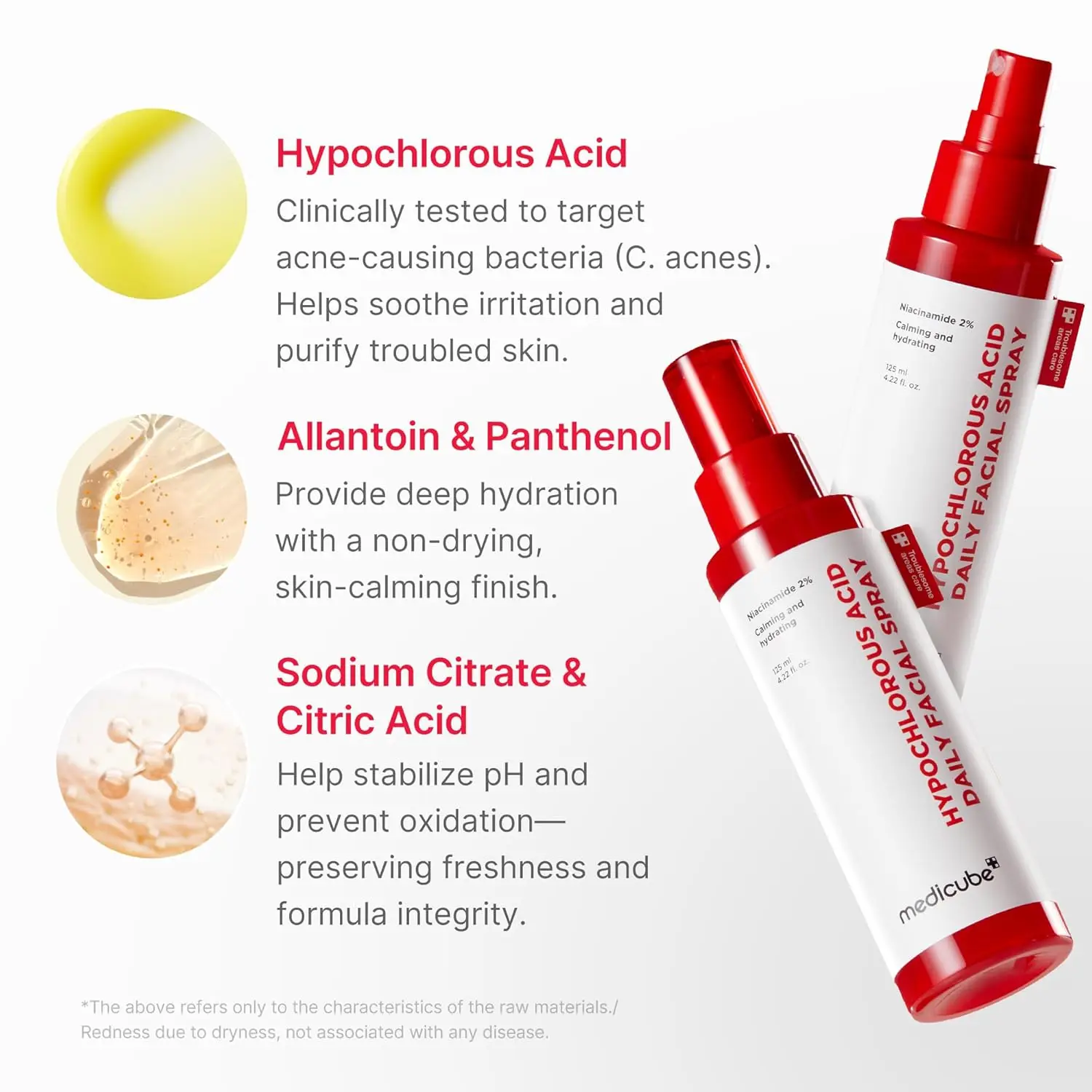 MEDICUBE Hypochlorous Acid Power Soothing Facial Spray