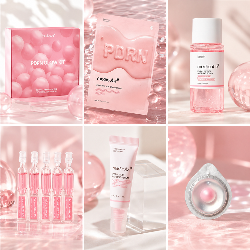 MEDICUBE PDRN Pink Glass Glow Travel Kit