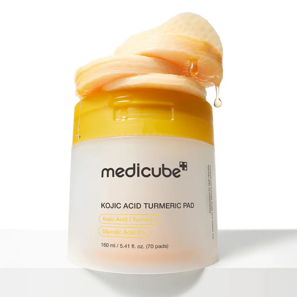 MEDICUBE Kojic Acid Turmeric Clarifying Toner Pads