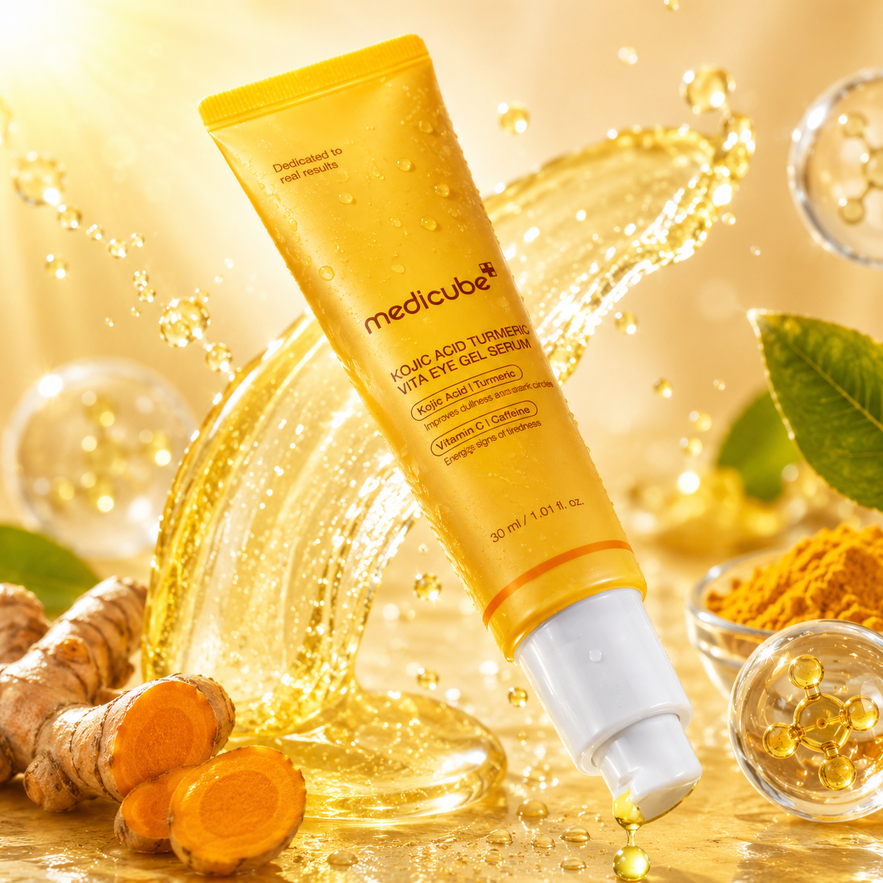 MEDICUBE Kojic Acid Turmeric Eye Gel Serum