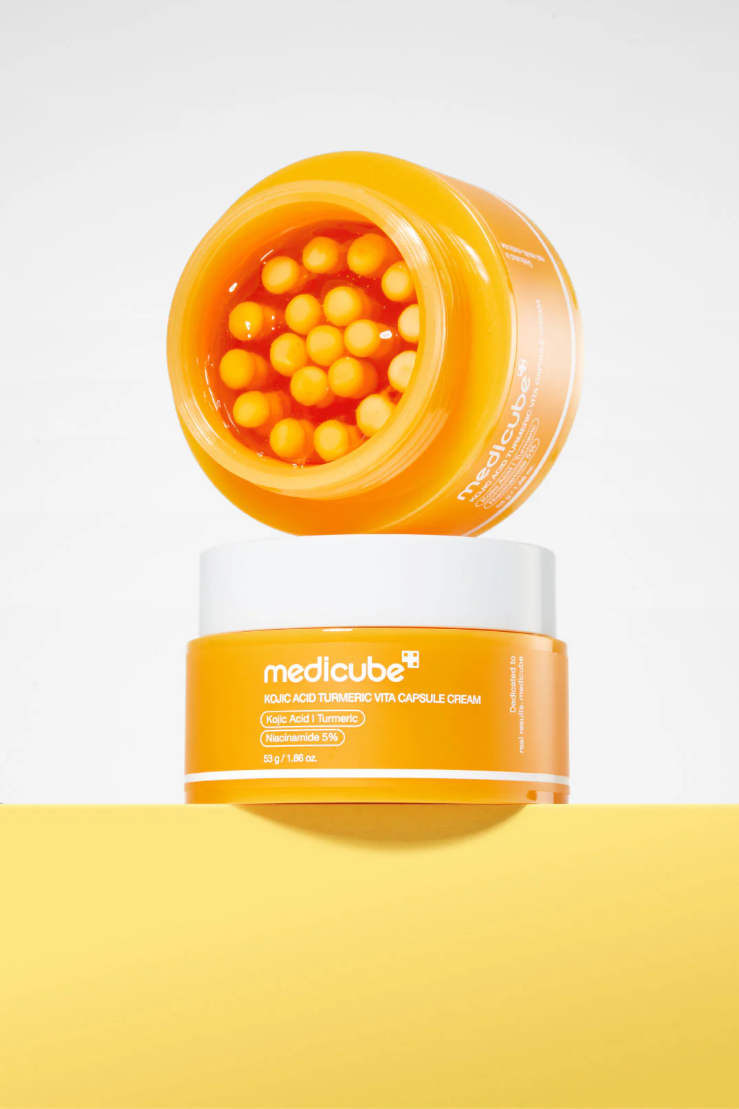 MEDICUBE Kojic Acid Turmeric Capsule Cream with for Skin Radiance