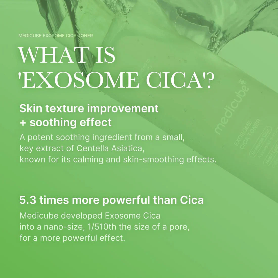 MEDICUBE Exosome Cica Calming Face Serum