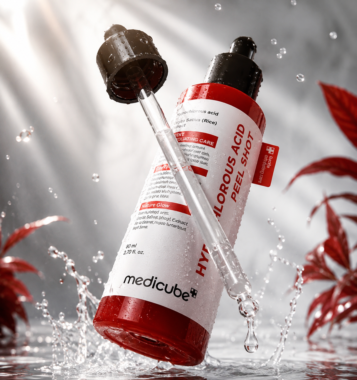 MEDICUBE Hypochlorous Acid Facial Peel Shot Serum