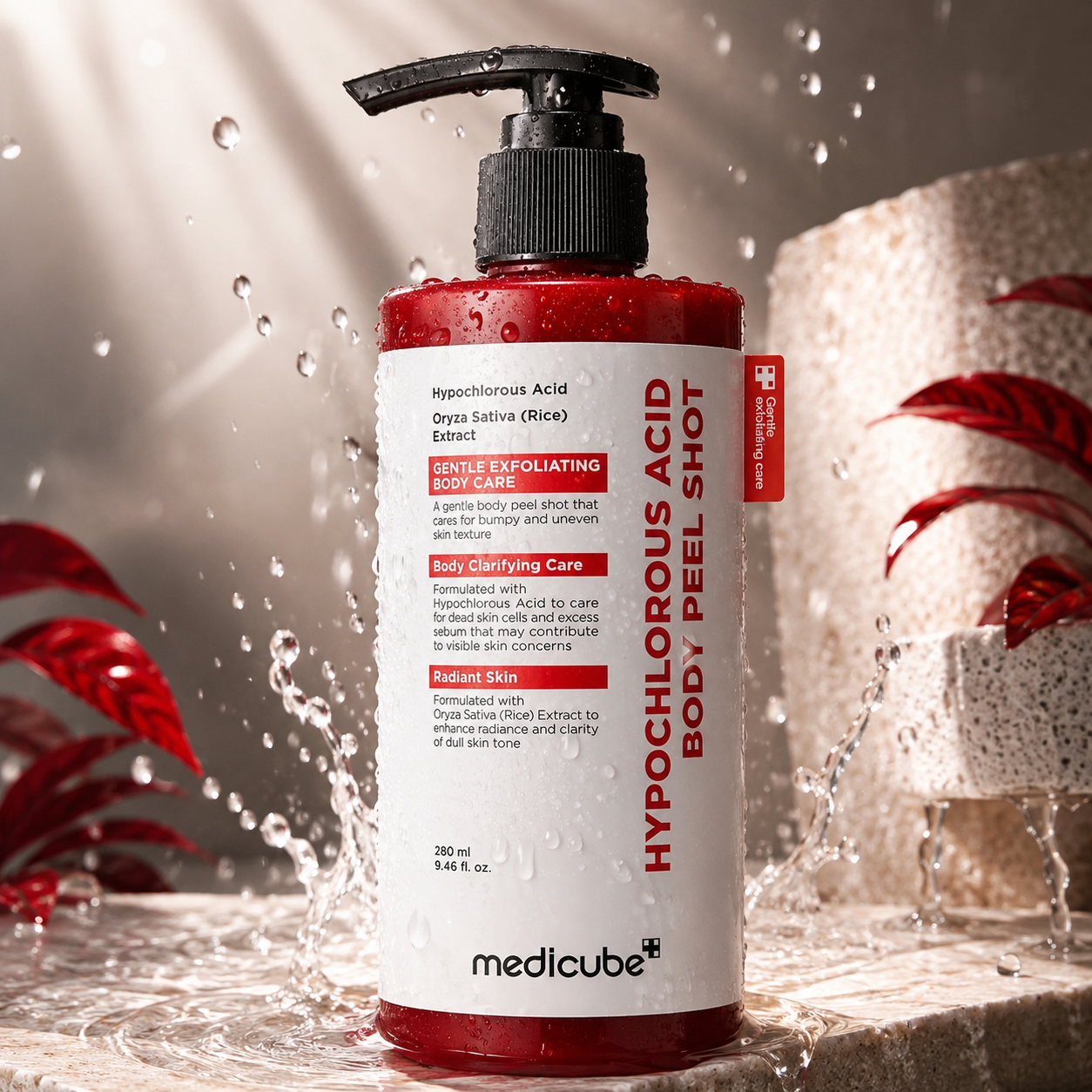 MEDICUBE Hypochlorous Acid Body Peel Shot Serum