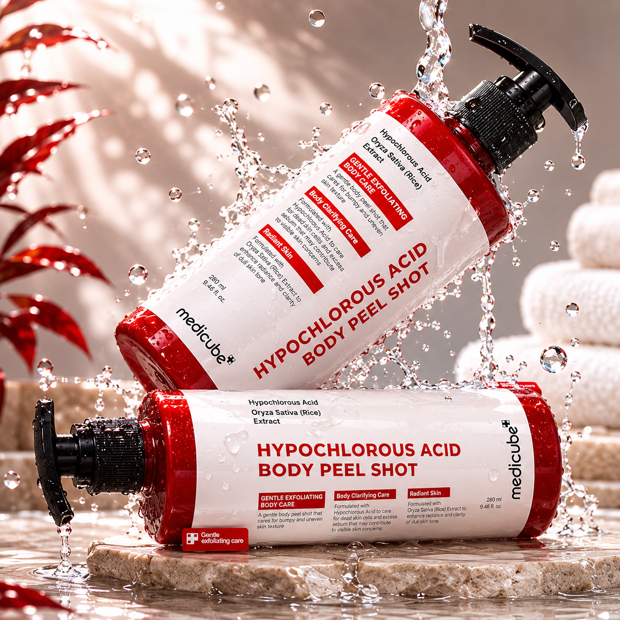 MEDICUBE Hypochlorous Acid Body Peel Shot Serum