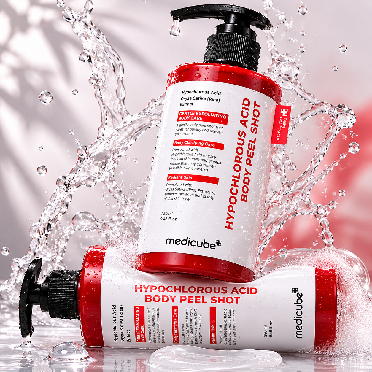 MEDICUBE Hypochlorous Acid Body Peel Shot Serum