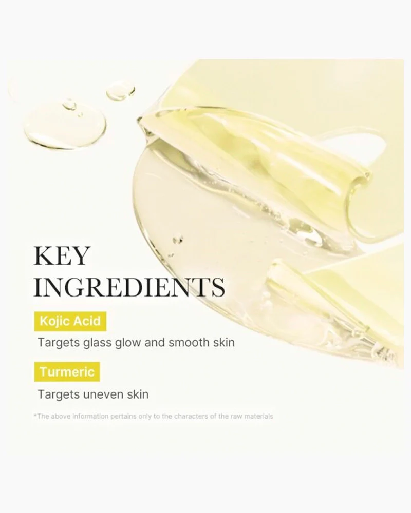 MEDICUBE Kojic Acid Turmeric Brightening Gel Mask