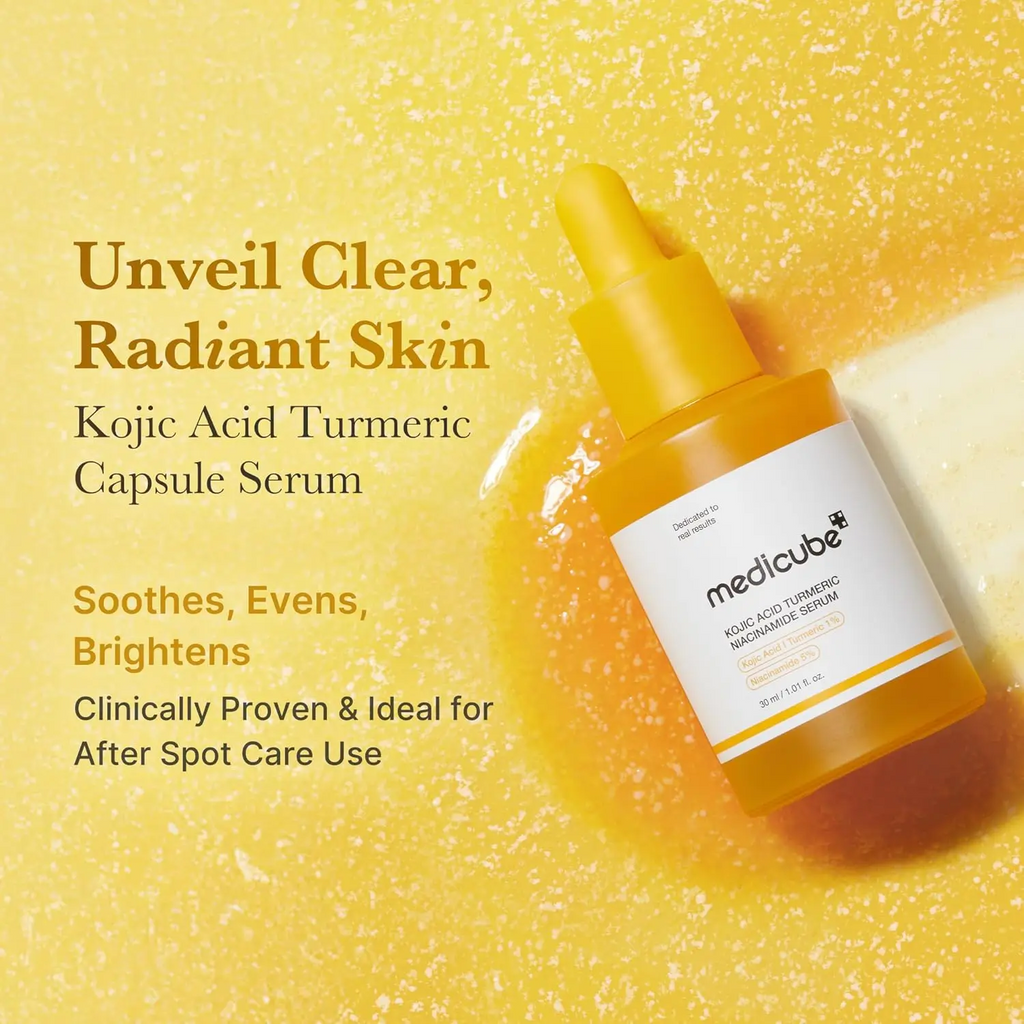 MEDICUBE Kojic Acid Turmeric Radiant Glow Repair Serum