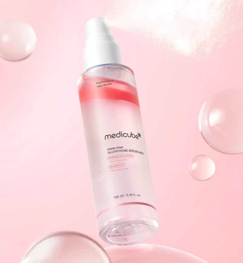 MEDICUBE PDRN Pink Glass Glow Hydrating Mist Serum