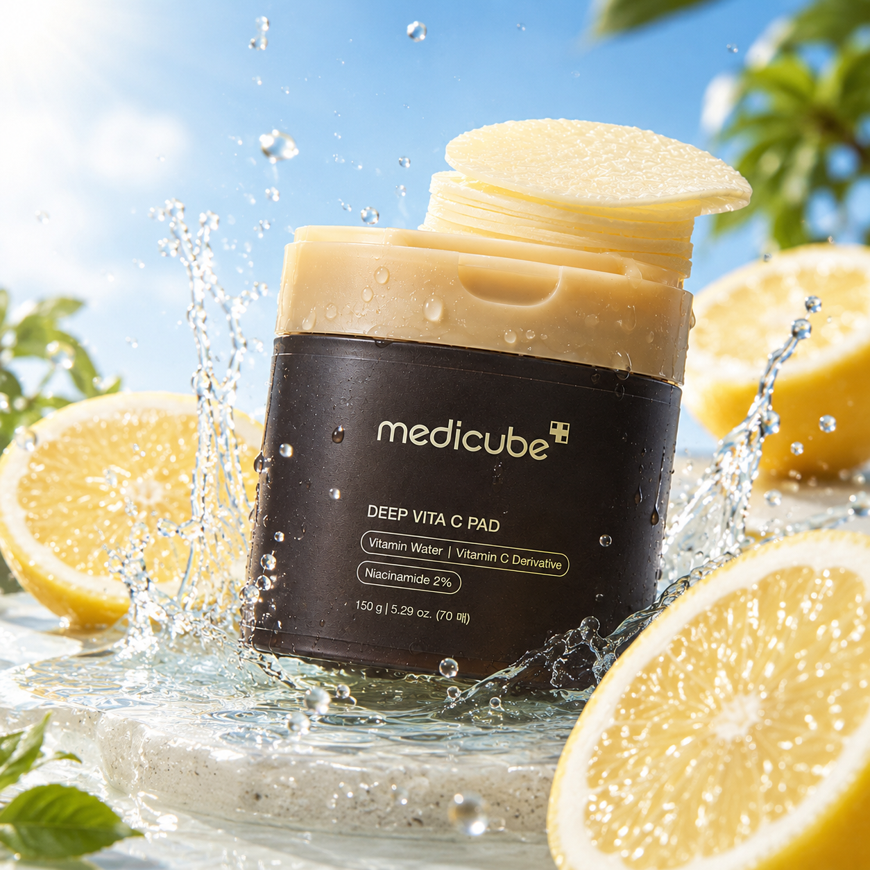 MEDICUBE Deep Vita C Toner Pads