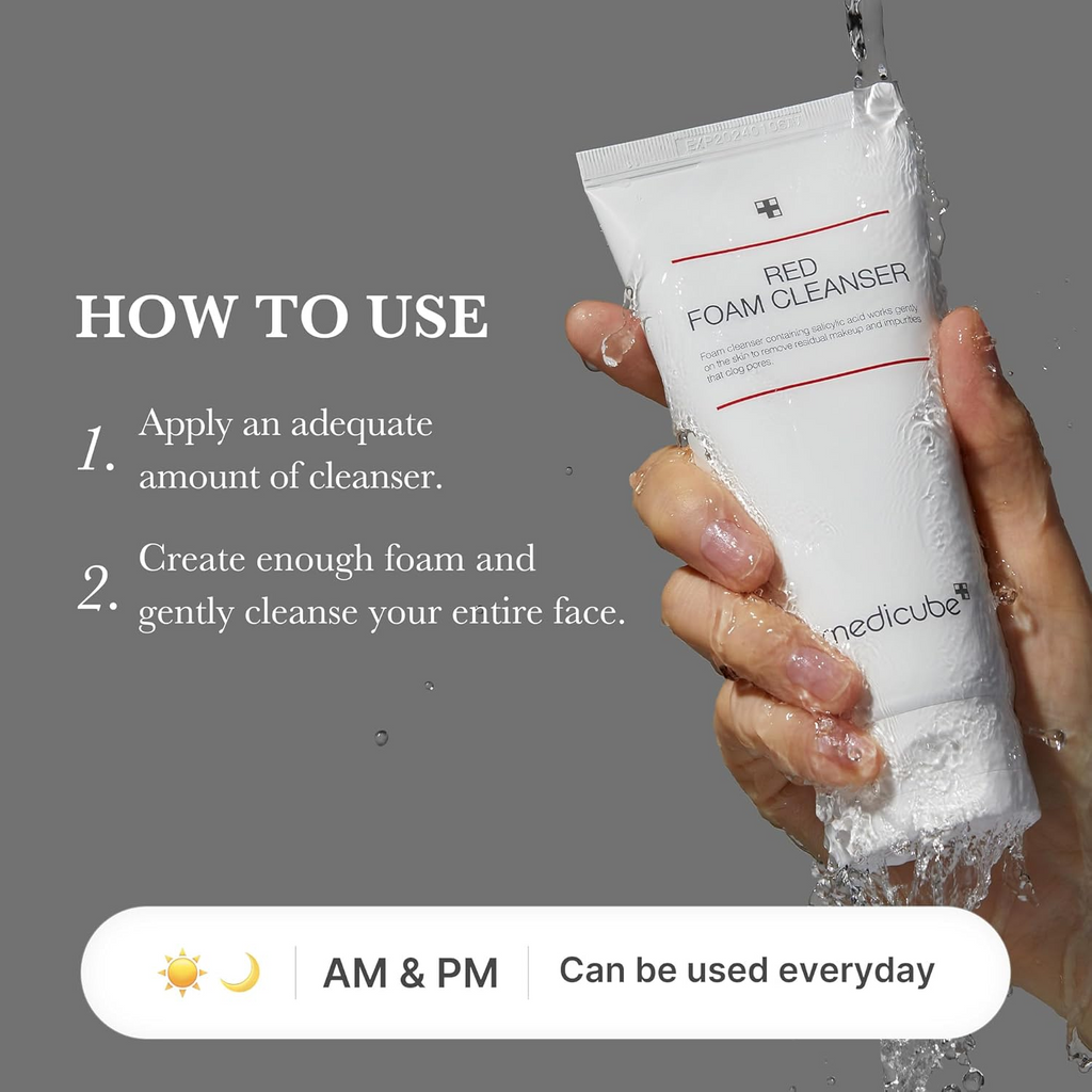 MEDICUBE Red Daily Gentle Foam Cleanser