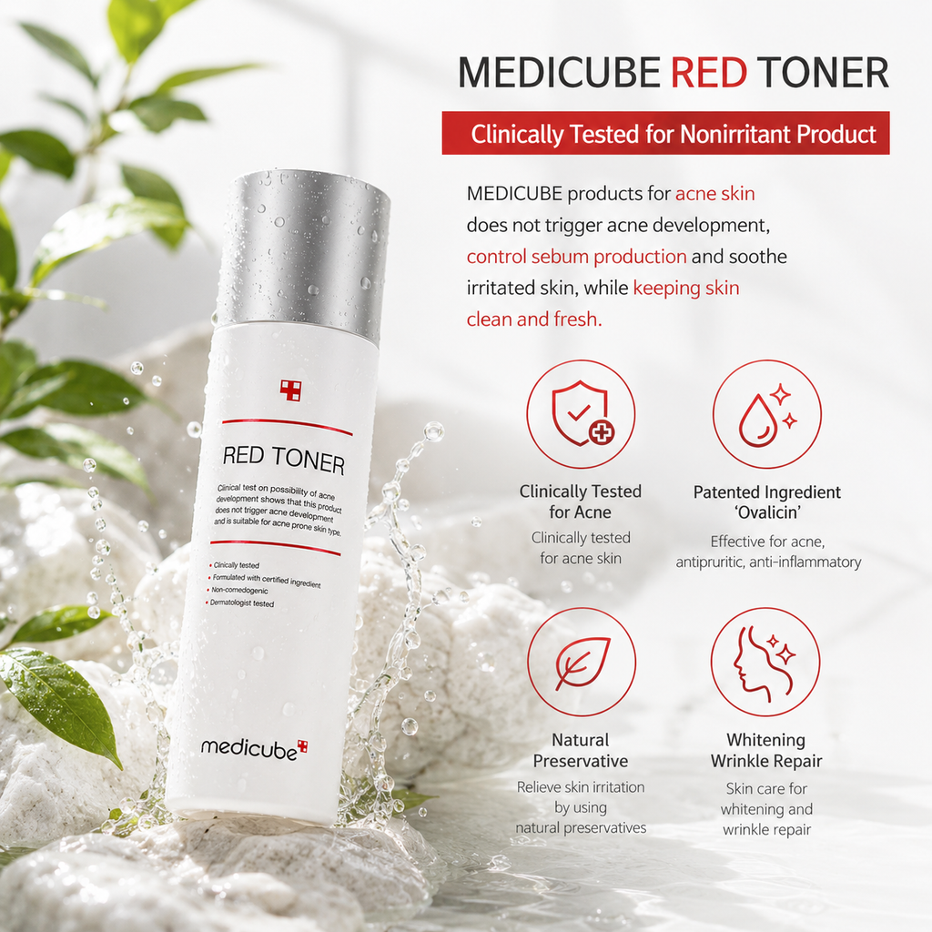 MEDICUBE Red Calm & Clear Toner