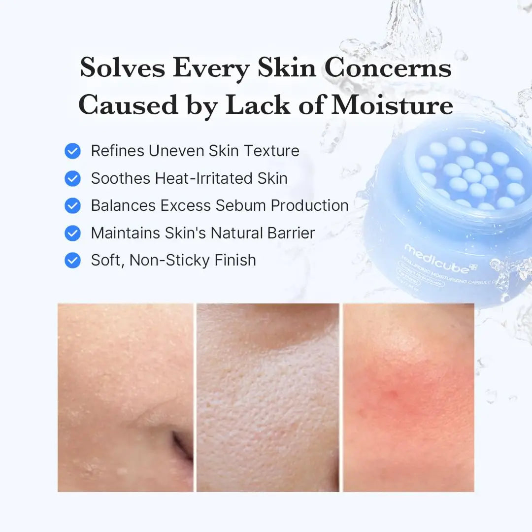 MEDICUBE Hyaluronic Acid Daily Calming Capsule Cream