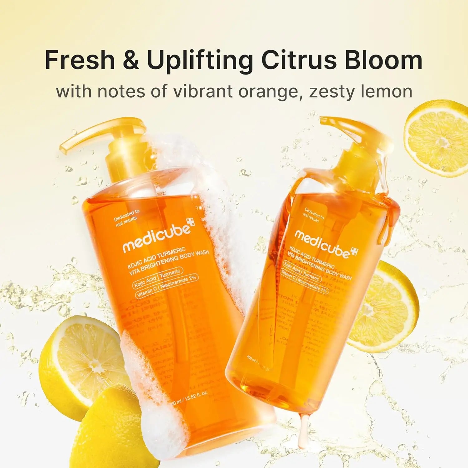 MEDICUBE Kojic Acid Turmeric Gentle Brightening Shower Gel