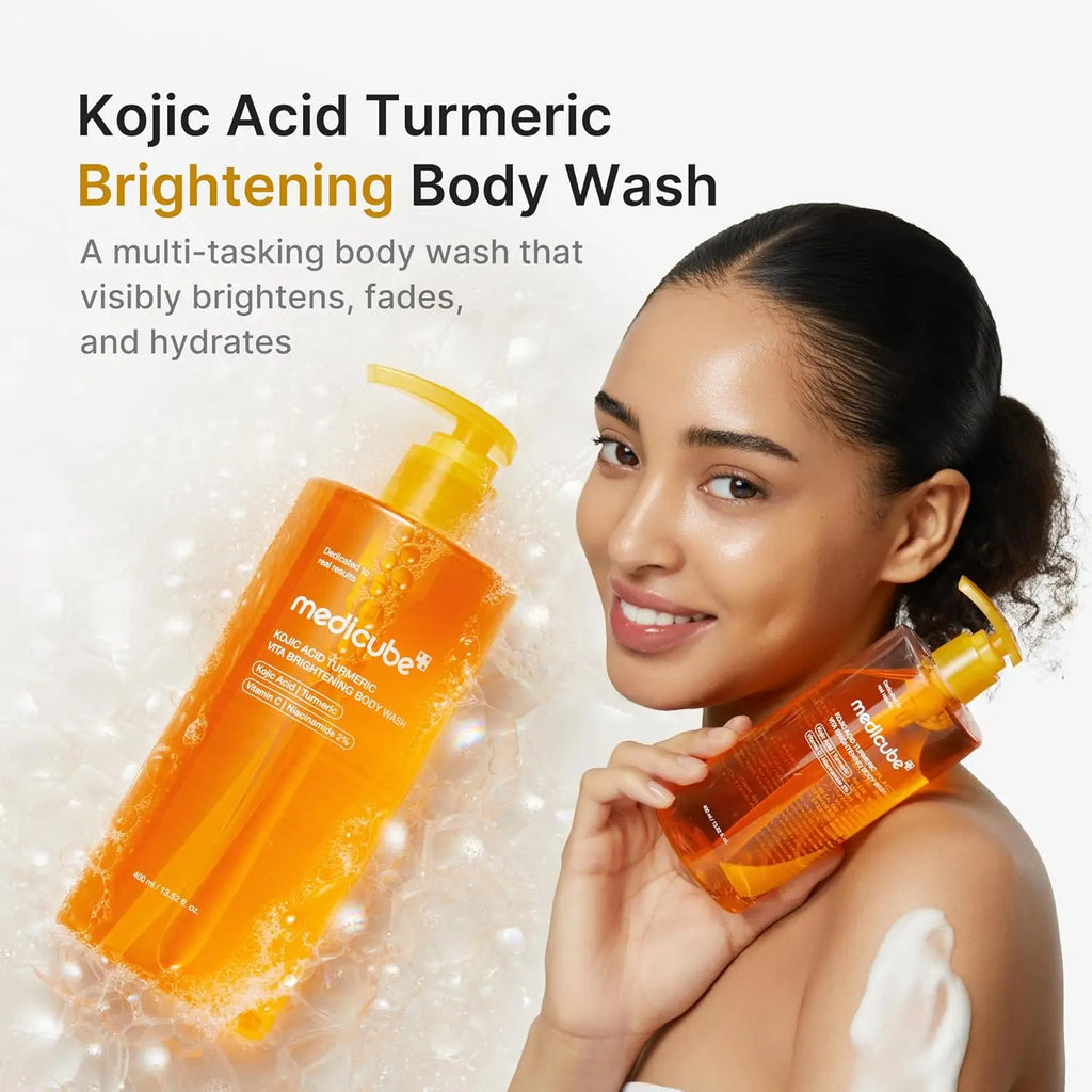 MEDICUBE Kojic Acid Turmeric Gentle Brightening Shower Gel