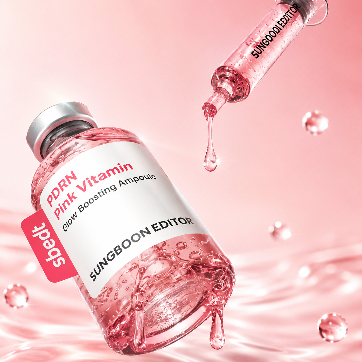 SUNGBOON EDITOR PDRN Pink Vitamin Glow Boosting Serum