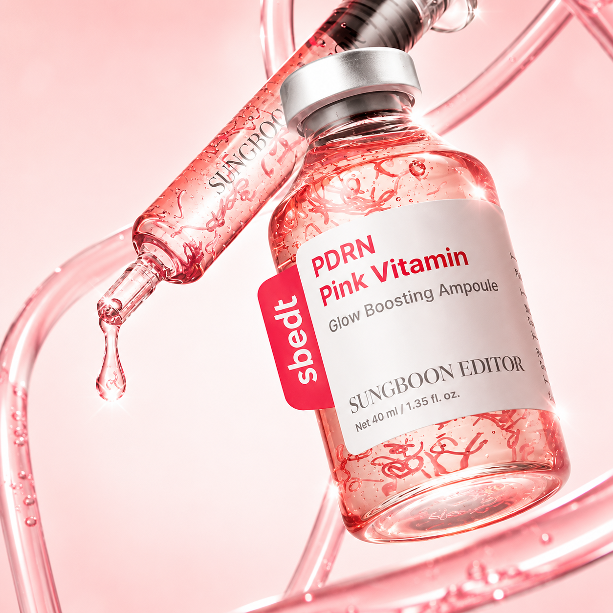 SUNGBOON EDITOR PDRN Pink Vitamin Glow Boosting Serum