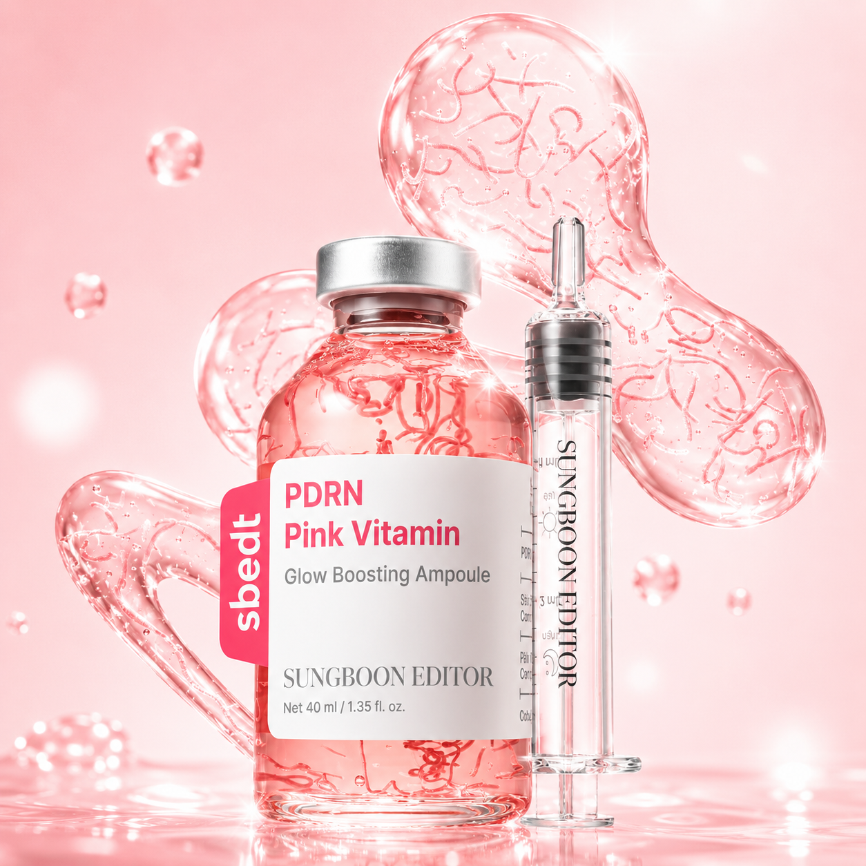SUNGBOON EDITOR PDRN Pink Vitamin Glow Boosting Serum