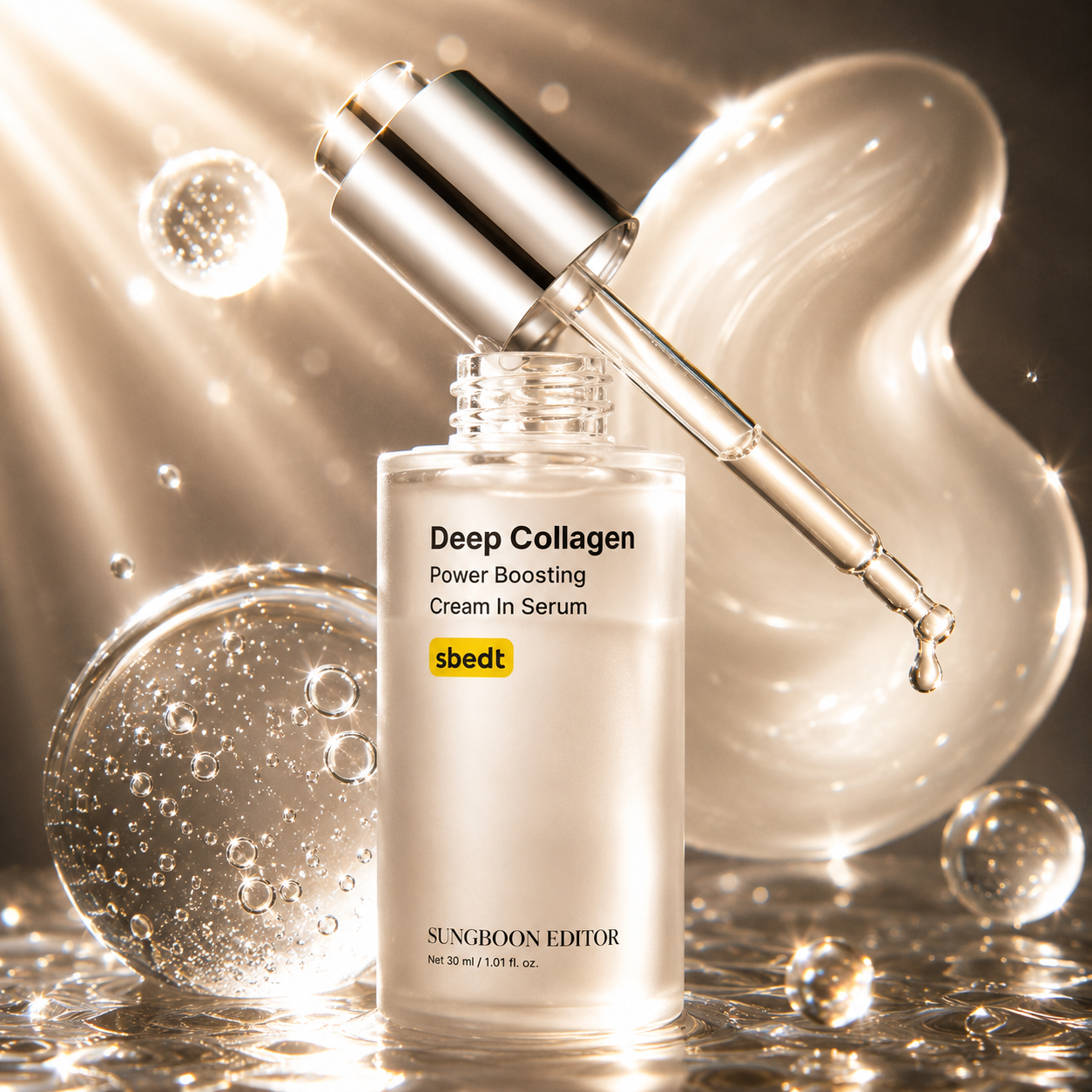 SUNGBOON EDITOR Deep Collagen Power Boosting Cream in Serum