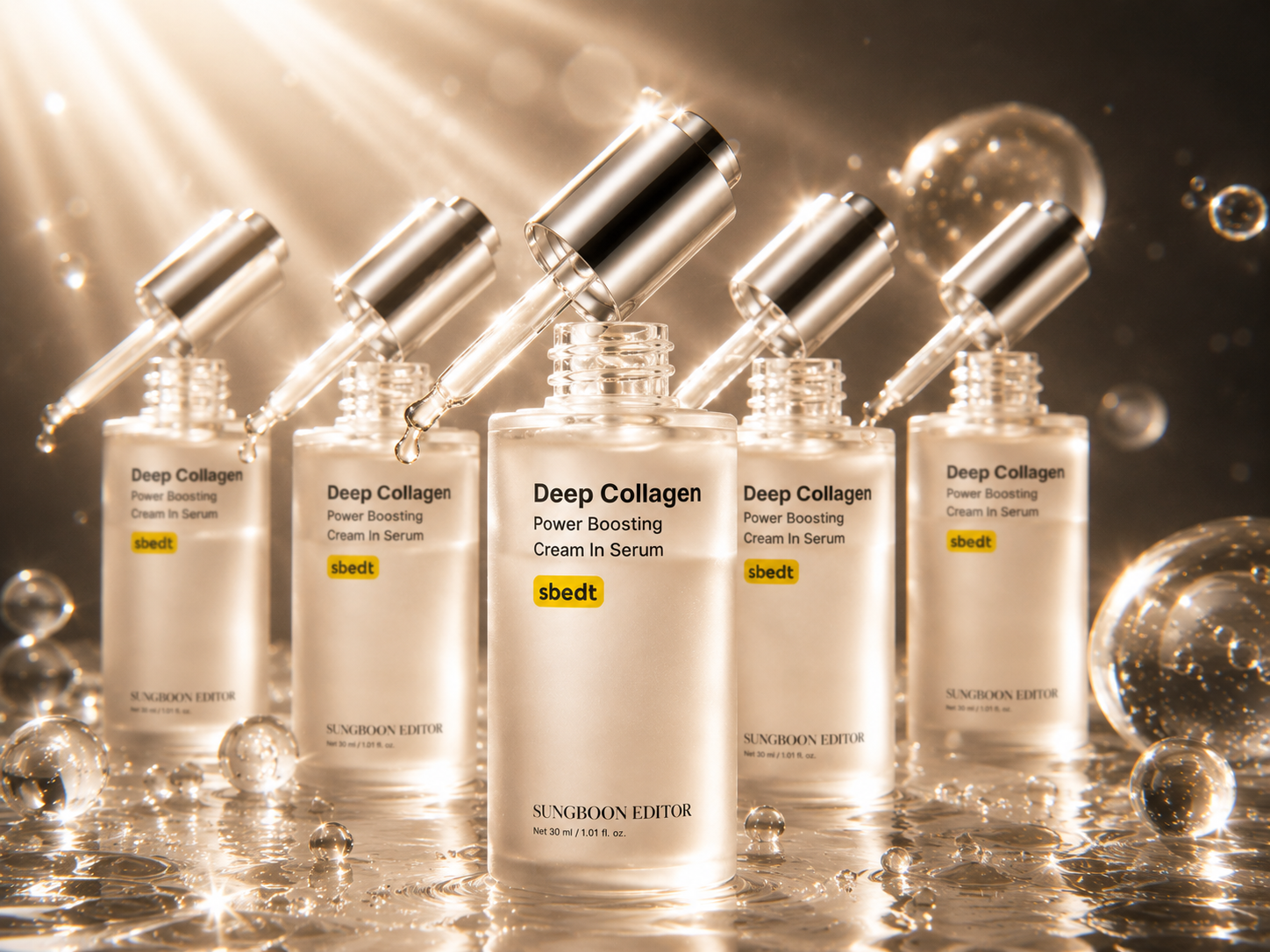 SUNGBOON EDITOR Deep Collagen Power Boosting Cream in Serum