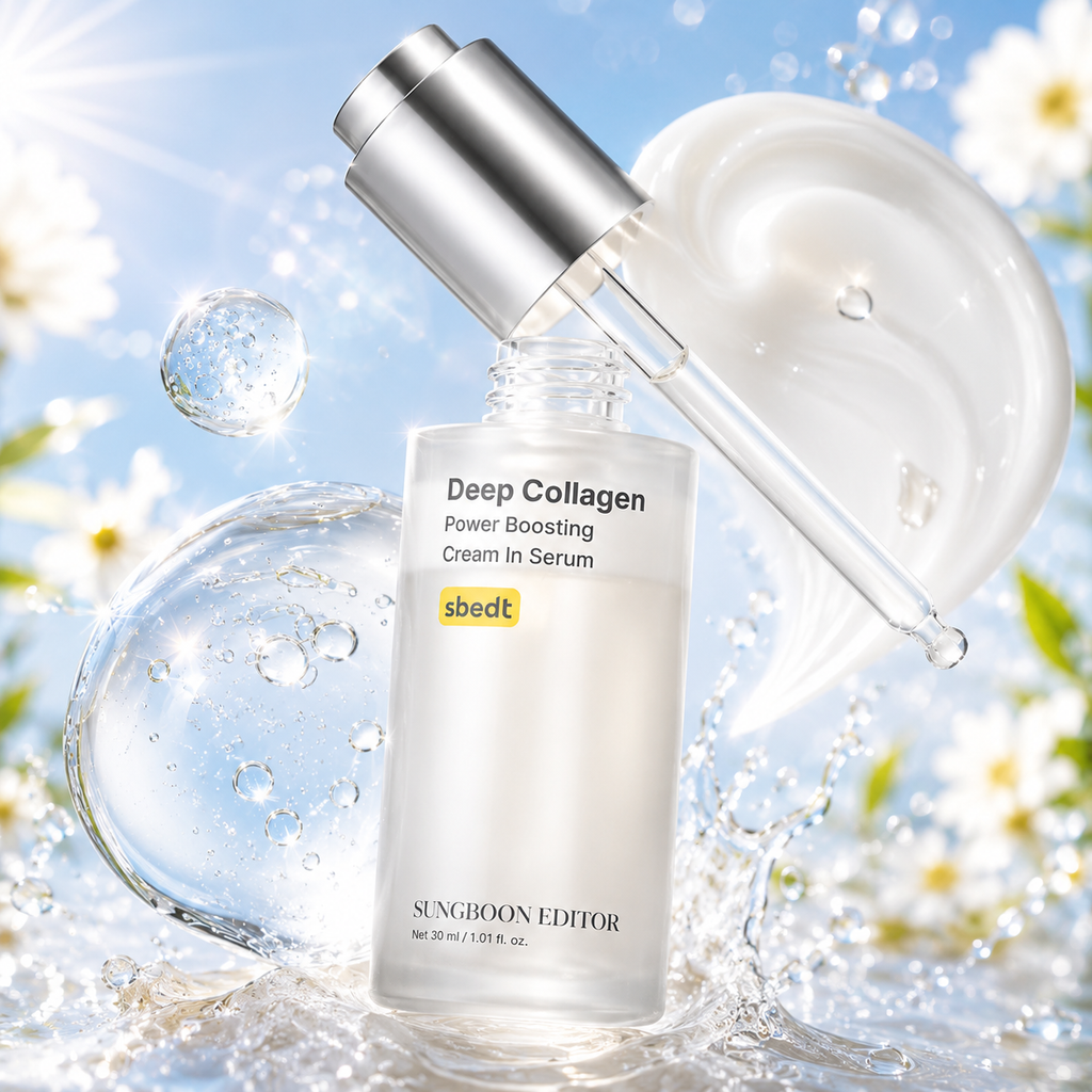 SUNGBOON EDITOR Deep Collagen Power Boosting Cream in Serum