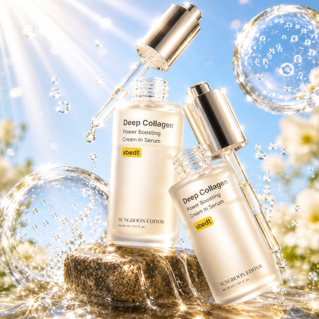 SUNGBOON EDITOR Deep Collagen Power Boosting Cream in Serum