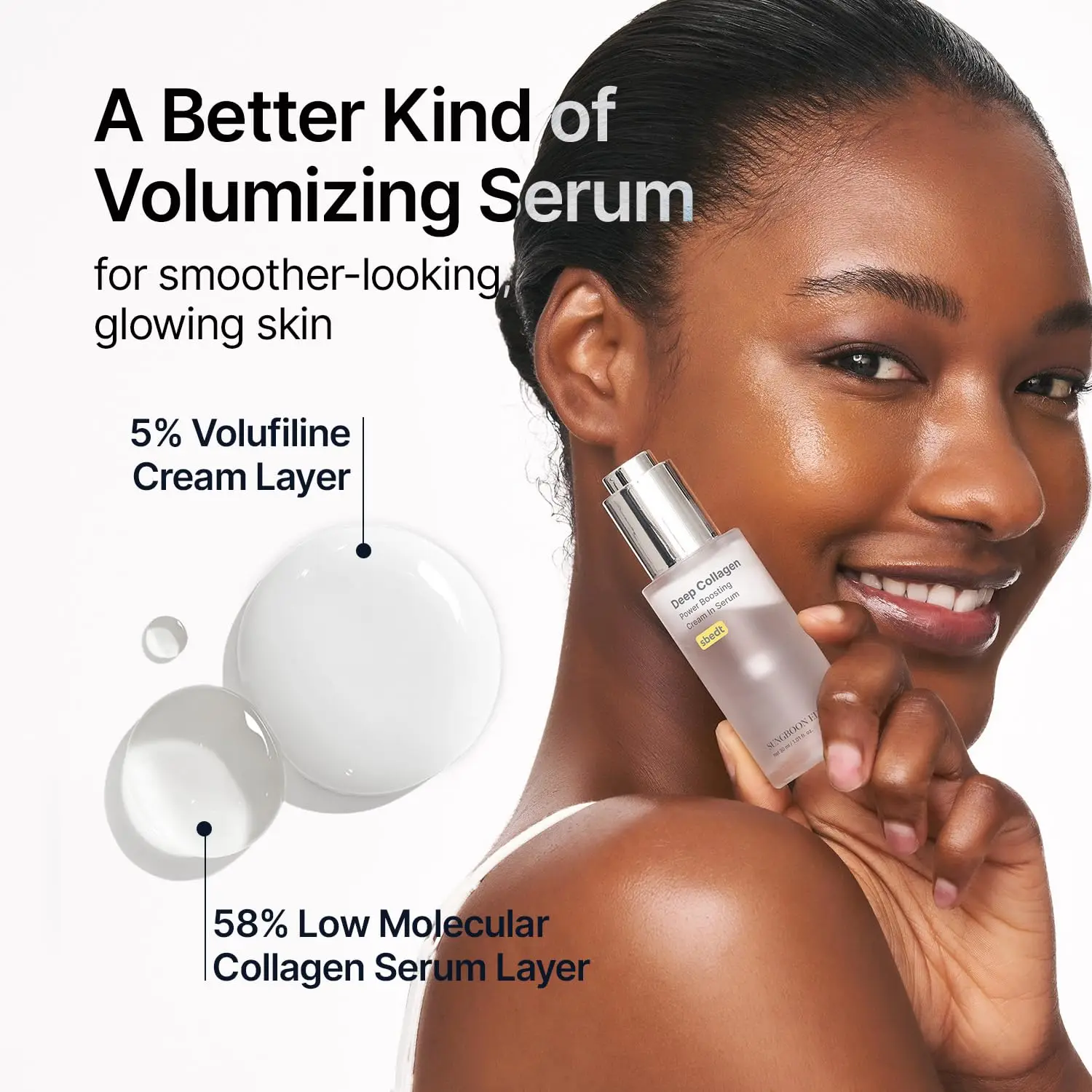 SUNGBOON EDITOR Deep Collagen Power Boosting Cream in Serum