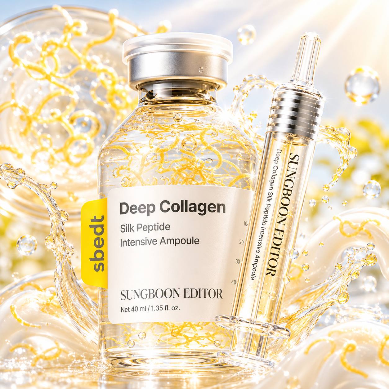 SUNGBOON EDITOR Deep Collagen Silk Peptide Intensive Ampoule