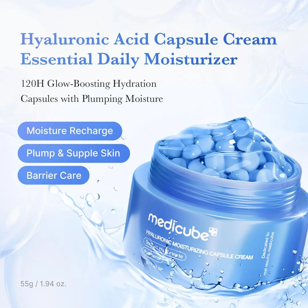 MEDICUBE Hyaluronic Acid Daily Calming Capsule Cream