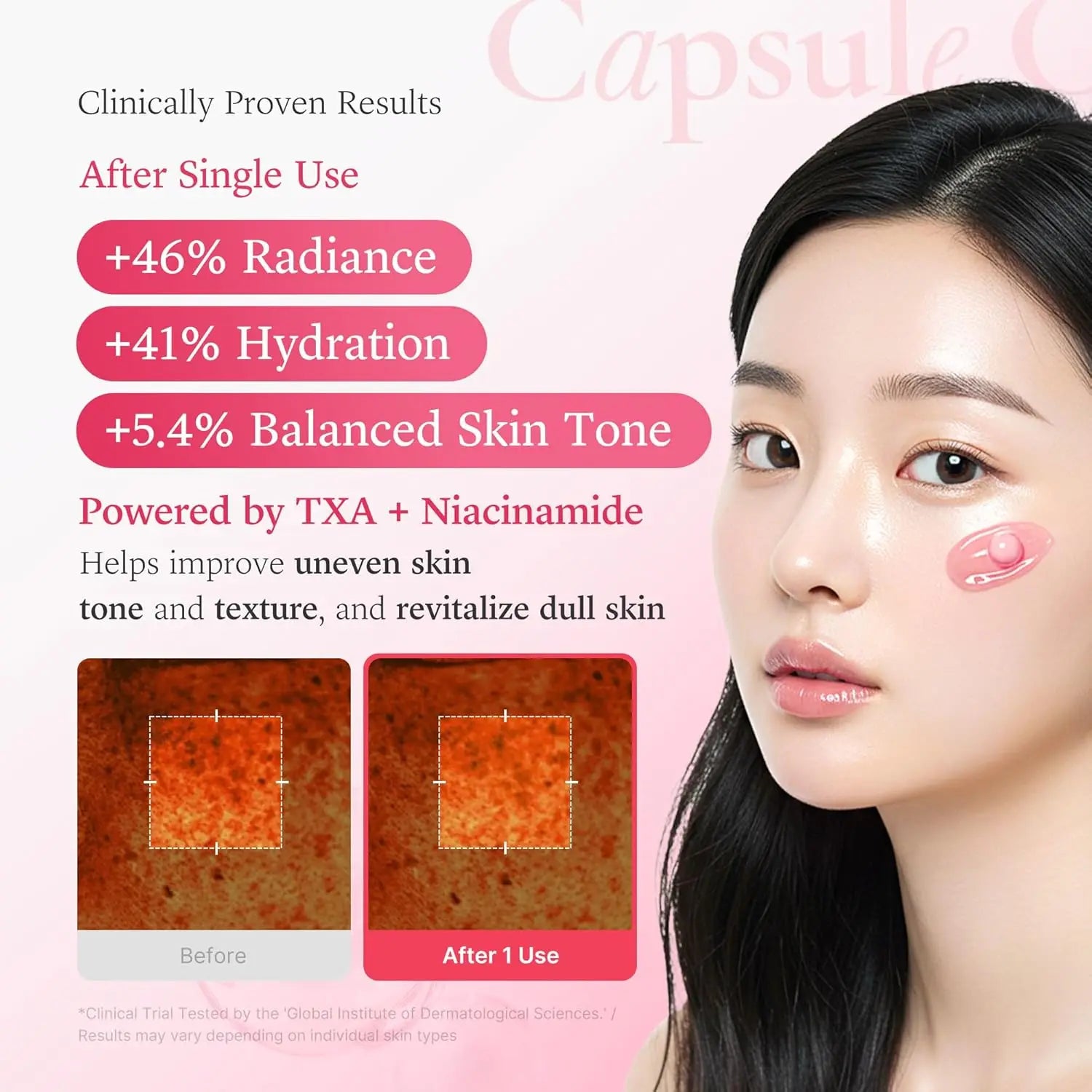 MEDICUBE TXA + Niacinamide Dual Radiance Capsule Cream