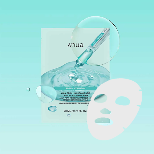 ANUA PDRN Hyaluronic Acid Daily Hydrate Serum Mask
