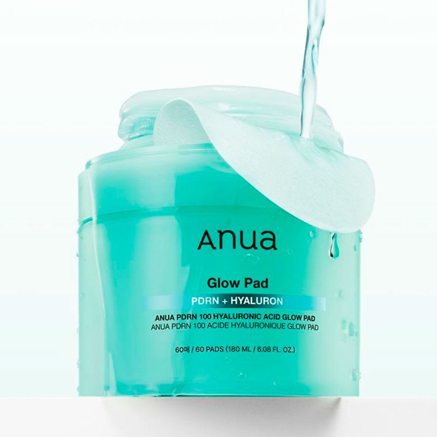 Anua PDRN 100 Hyaluronic Acid Glow Pads
