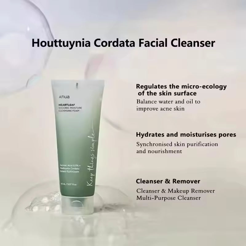 ANUA Heartleaf Pore Care & Brightening Skincare Trio
