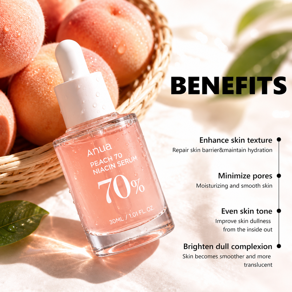 ANUA Peach 70 Niacin Daily Radiance Serum