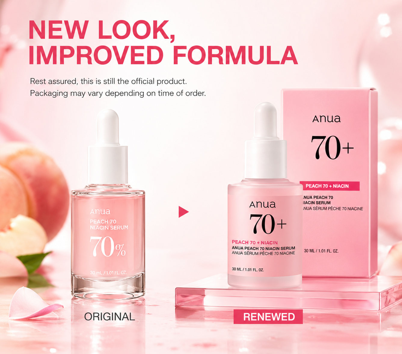 ANUA Peach 70 Niacin Daily Radiance Serum