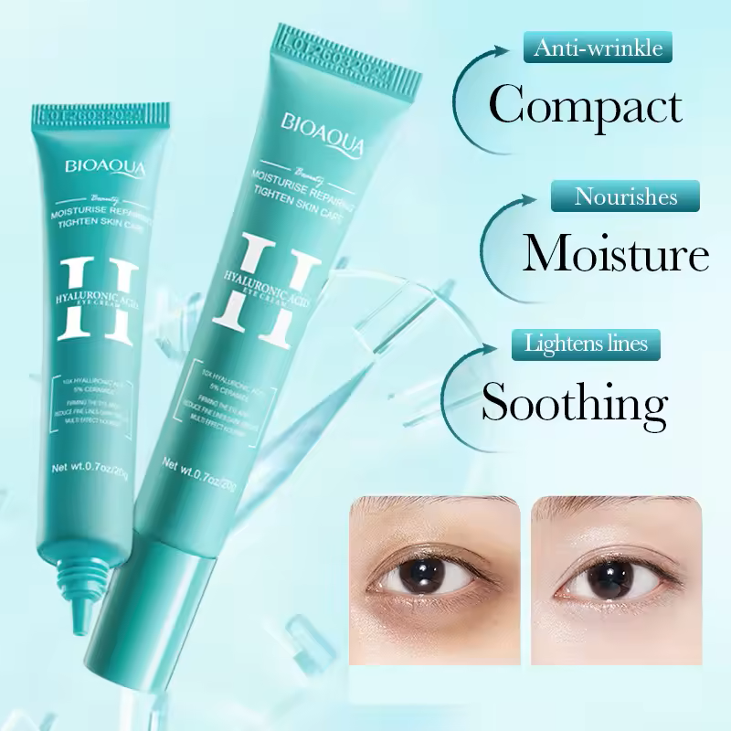 BIOAQUA Hyaluronic Acid Skin Glow Duo (Face & Eye Cream)