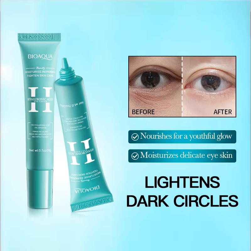 BIOAQUA Hyaluronic Acid Skin Glow Duo (Serum & Eye Cream)