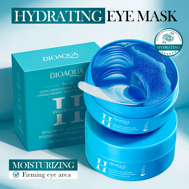 BIOAQUA Hyaluronic Acid Skin Glow Eye Masks